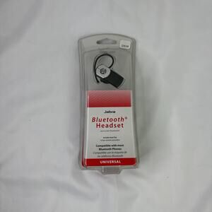 Jabra Bluetooth Headset Compatible With Most Phones Universal New In Package